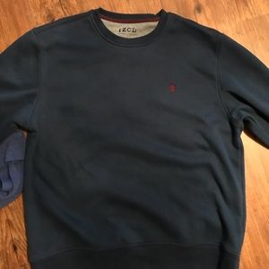 Men’s flannel shirt and fleece sweater (L)